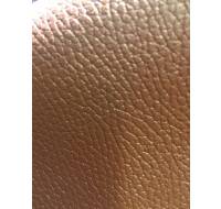 Honey split printed leather