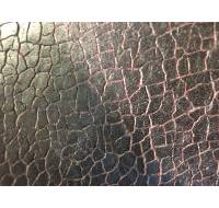 Crackled leather