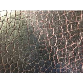 Crackled leather
