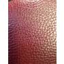 Crimson split printed leather
