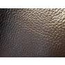 Brown split printed leather
